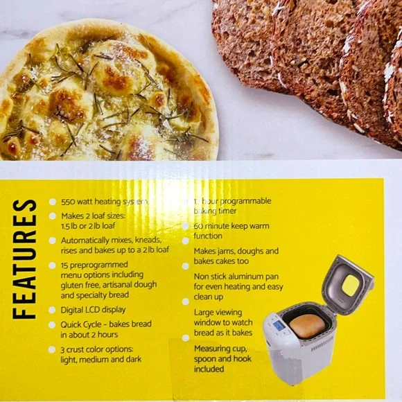 Bella Breadmaker price is firm $99 please no offers - Picture 5 of 16